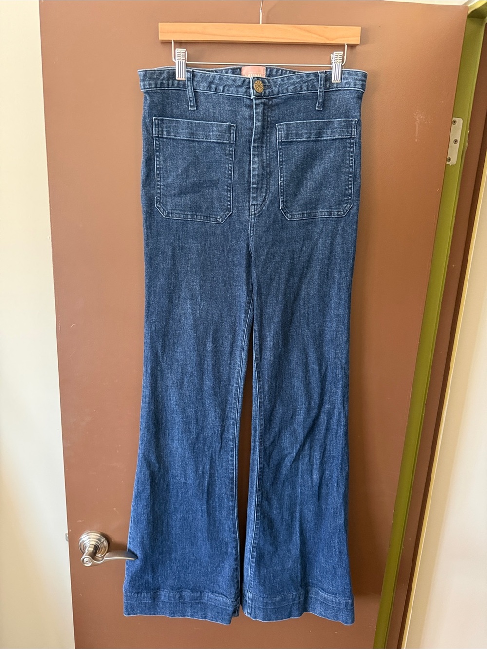 EUC Show Me Your Mumu High-Waisted Flare Jeans